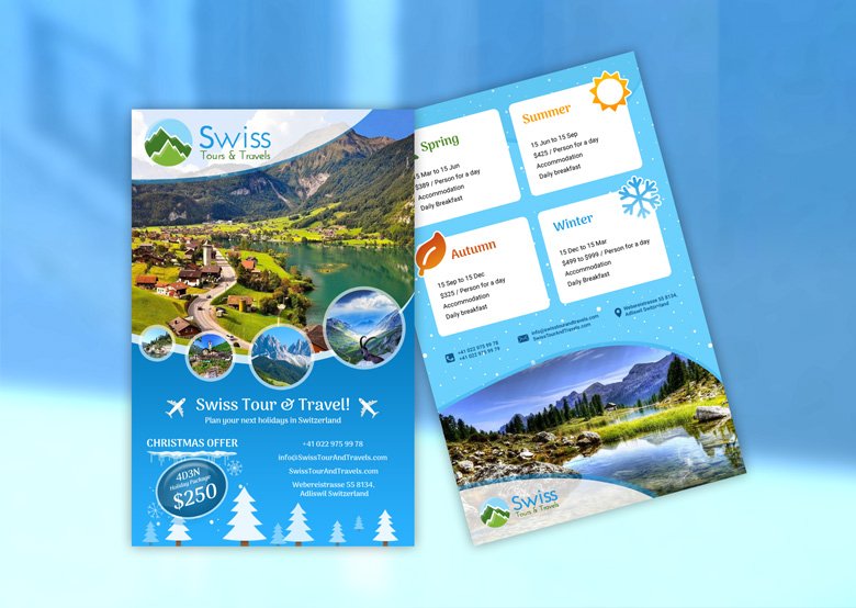 swiss travel brochure